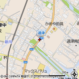 通津公民館周辺の地図
