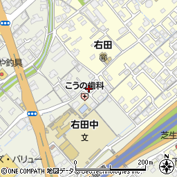 山口県防府市高井522-1周辺の地図