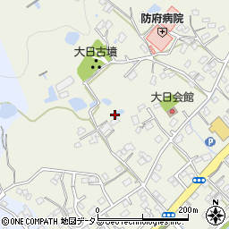 山口県防府市高井854周辺の地図