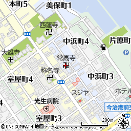 常高寺周辺の地図