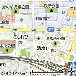 東ソー・ニッケミ株式会社　山口営業所周辺の地図