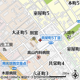 四国ガス産業株式会社　今治営業所周辺の地図