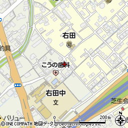 山口県防府市高井521周辺の地図