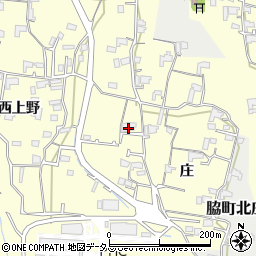 徳島県美馬市脇町大字猪尻庄71周辺の地図