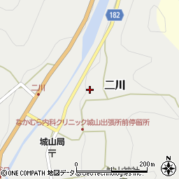 和歌山県有田郡有田川町二川458周辺の地図