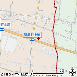 徳島県吉野川市鴨島町上浦225周辺の地図