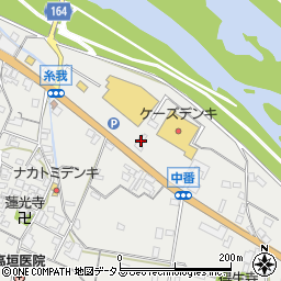和歌山県有田市糸我町中番20-1周辺の地図