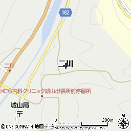 和歌山県有田郡有田川町二川475周辺の地図