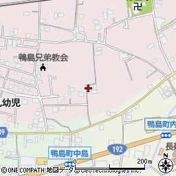 徳島県吉野川市鴨島町喜来174周辺の地図