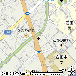 山口県防府市高井540-1周辺の地図