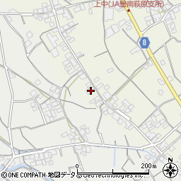 香川県観音寺市大野原町萩原1282-1周辺の地図