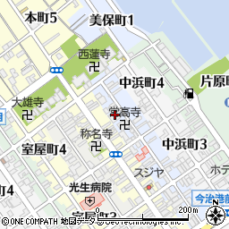 幡勝寺周辺の地図