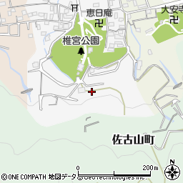 徳島県徳島市佐古山町椎宮周辺の地図