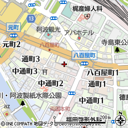 ＳＭＢＣ日興証券株式会社徳島支店周辺の地図