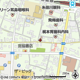 鴨島本町郵便局周辺の地図