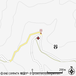 和歌山県有田郡有田川町谷112周辺の地図