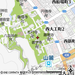 〒770-0909 徳島県徳島市寺町の地図