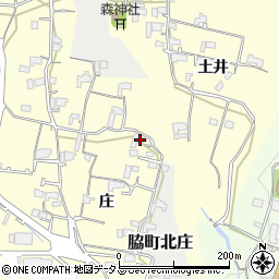 徳島県美馬市脇町大字猪尻庄55周辺の地図