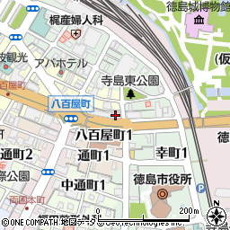 朝日新聞徳島総局周辺の地図