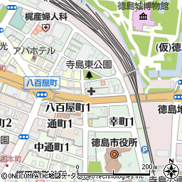 京進スクール・ワン徳島駅前教室周辺の地図