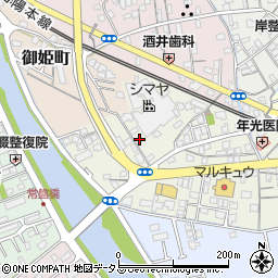 山口県周南市新地町8周辺の地図