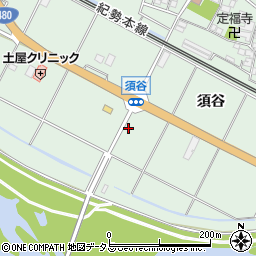 和歌山県有田市宮原町須谷392-1周辺の地図