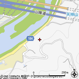 三田尻港徳地線周辺の地図
