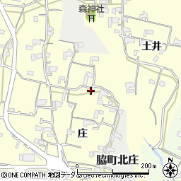 徳島県美馬市脇町大字猪尻庄56周辺の地図