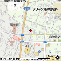 徳島県吉野川市鴨島町上下島431周辺の地図