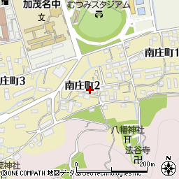 徳島県徳島市南庄町2丁目周辺の地図