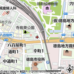 株式会社エアトラベル徳島　本社周辺の地図