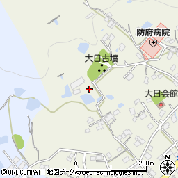 山口県防府市高井23周辺の地図