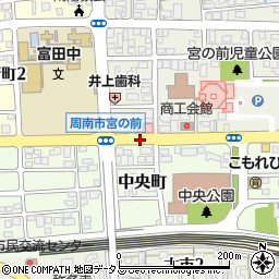 富田中前周辺の地図