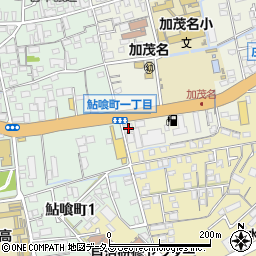 徳島大正銀行加茂名支店周辺の地図