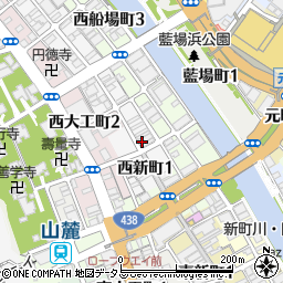 四国税理士会徳島支部周辺の地図
