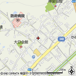 山口県防府市高井978周辺の地図