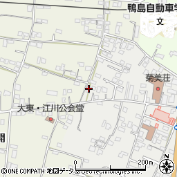 徳島県吉野川市鴨島町上下島465周辺の地図