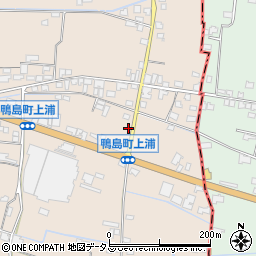 徳島県吉野川市鴨島町上浦230周辺の地図