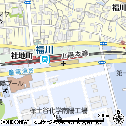 山口県周南市福川南町3-30周辺の地図