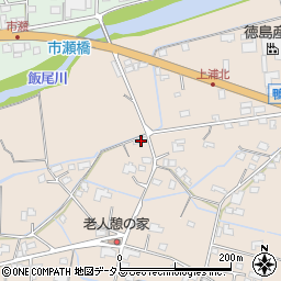 徳島県吉野川市鴨島町上浦197周辺の地図