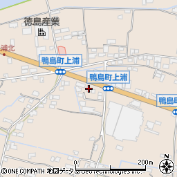 徳島県吉野川市鴨島町上浦431周辺の地図