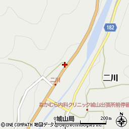 和歌山県有田郡有田川町二川594周辺の地図