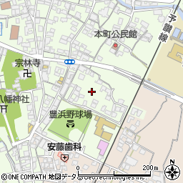 香川県観音寺市豊浜町和田浜1140周辺の地図