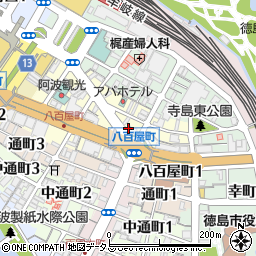 徳島居酒屋 よき日 徳島駅前店周辺の地図