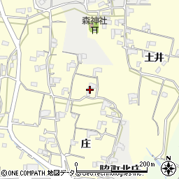 徳島県美馬市脇町大字猪尻庄98周辺の地図