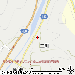 和歌山県有田郡有田川町二川468周辺の地図