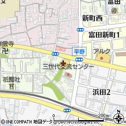 ウォンツ周南富田店周辺の地図