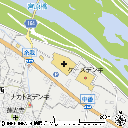 ホームプラザナフコ和歌山有田店周辺の地図