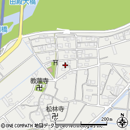 和歌山県有田郡有田川町上中島周辺の地図