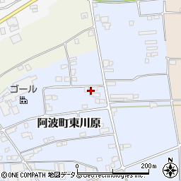 徳島県阿波市阿波町東川原122周辺の地図
